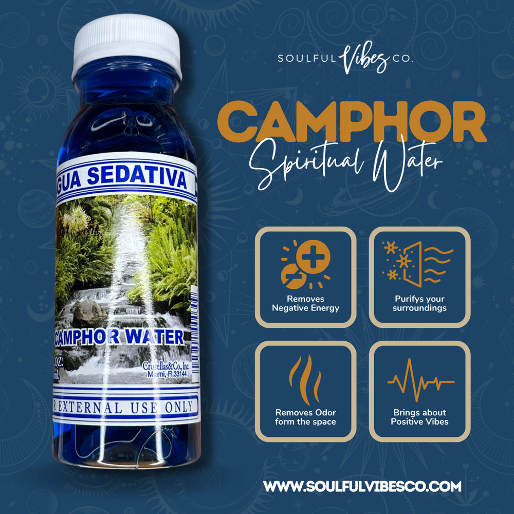 Camphor Spiritual Water - Soulfulvibesco