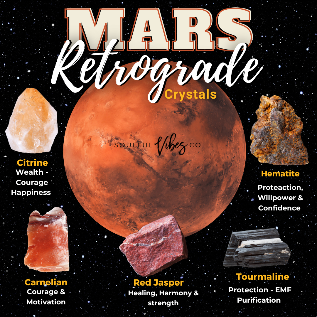 Mars Retrograde Survival Crystal Set