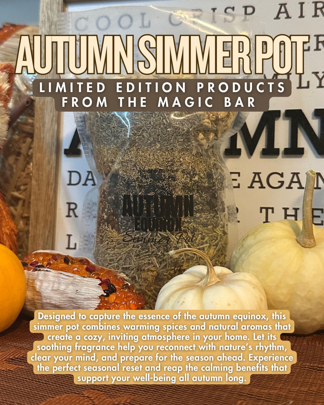 Autumn Reset & Reap Simmer Pot