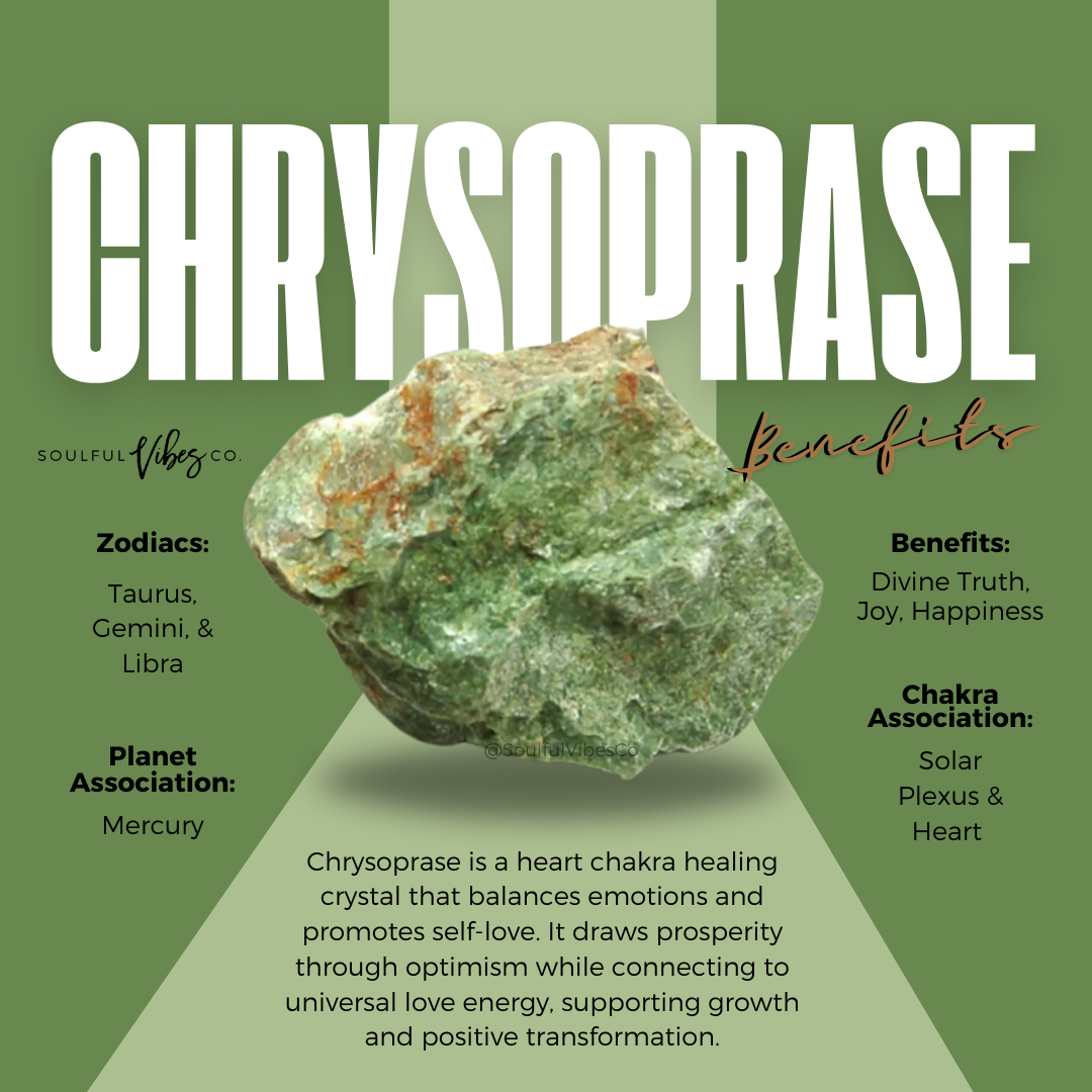 Chrysoprase - Soulfulvibesco