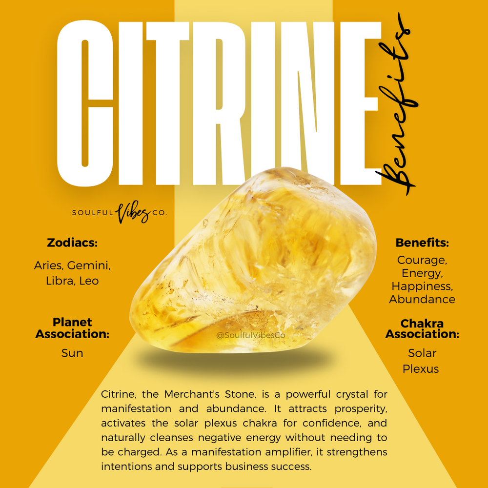 Citrine - Soulfulvibesco