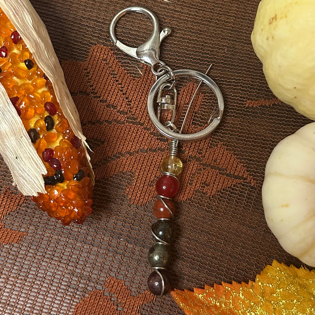 Autumn Blessings Keychain
