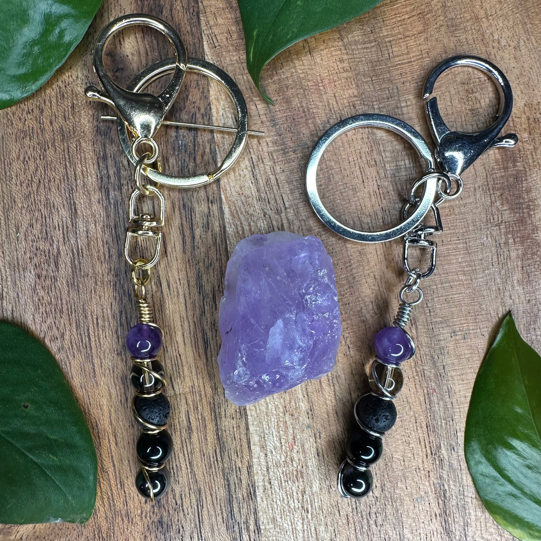 Triple Protection Keychain - Soulfulvibesco