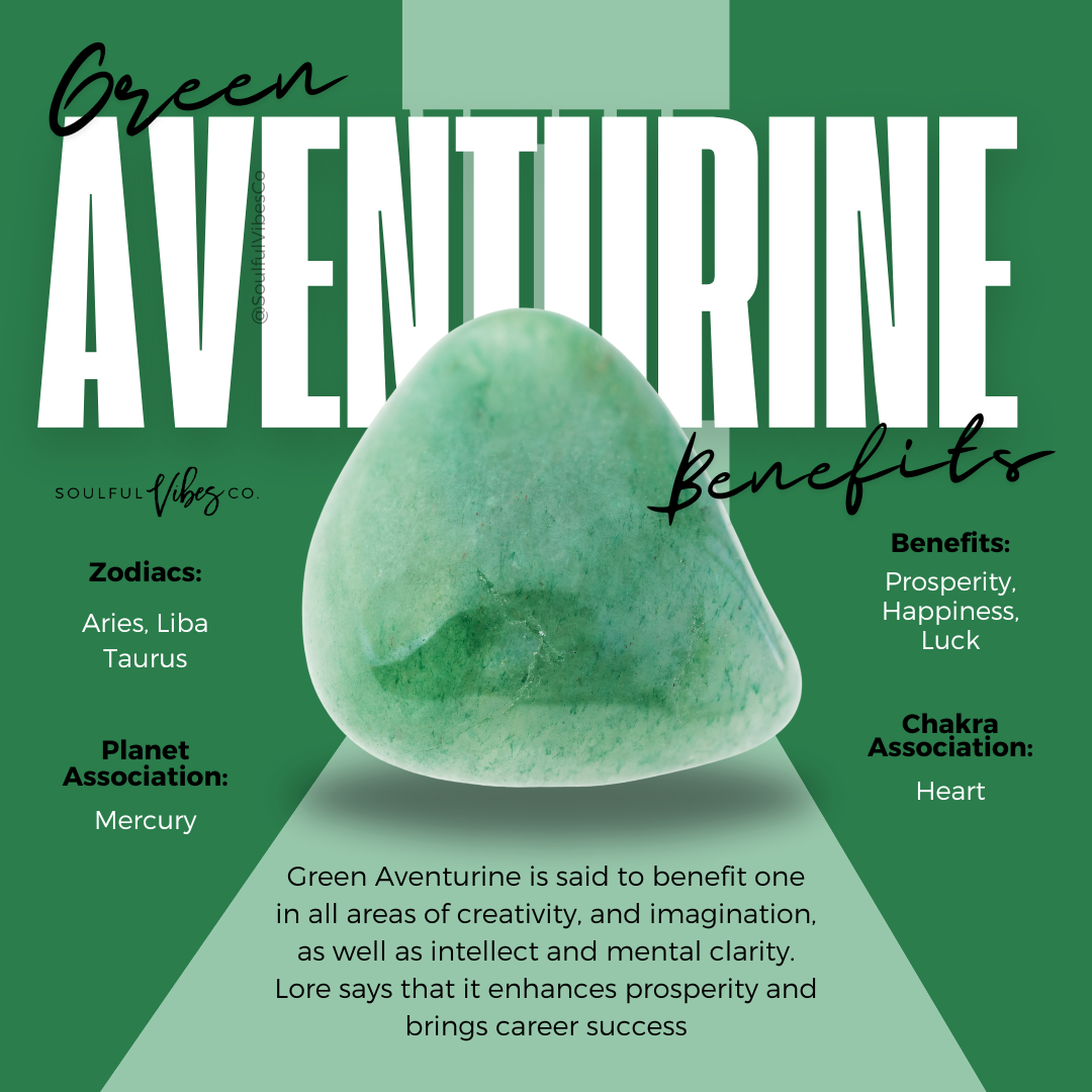 Green Aventurine - Soulfulvibesco
