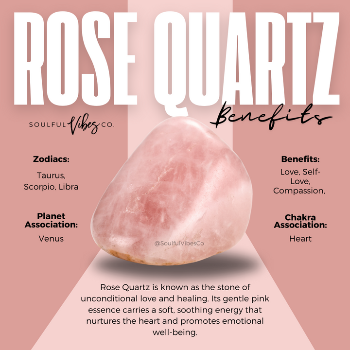 Rose Quartz - Soulfulvibesco