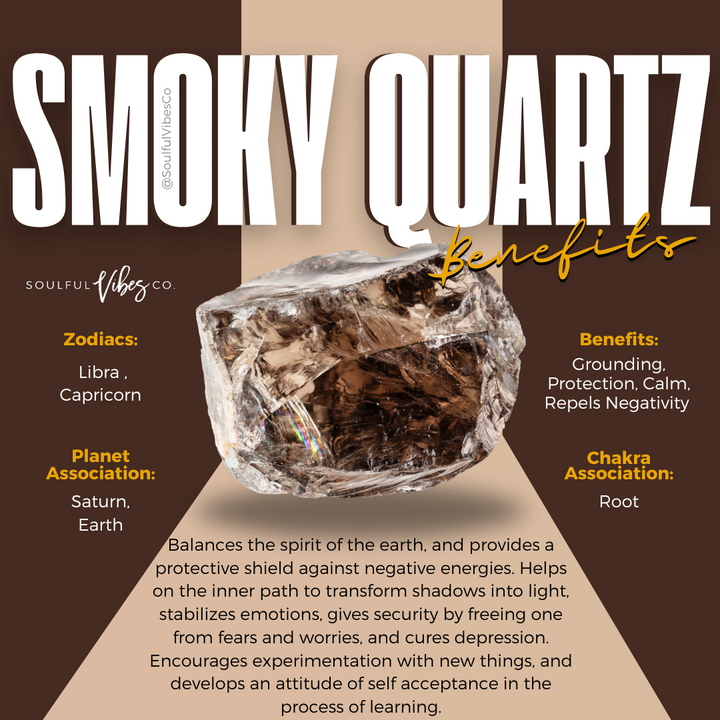 Smoky Quartz - Soulfulvibesco