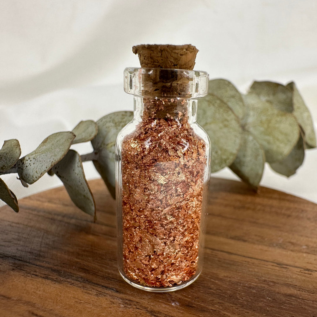 Copper Flakes Bottle - Soulfulvibesco