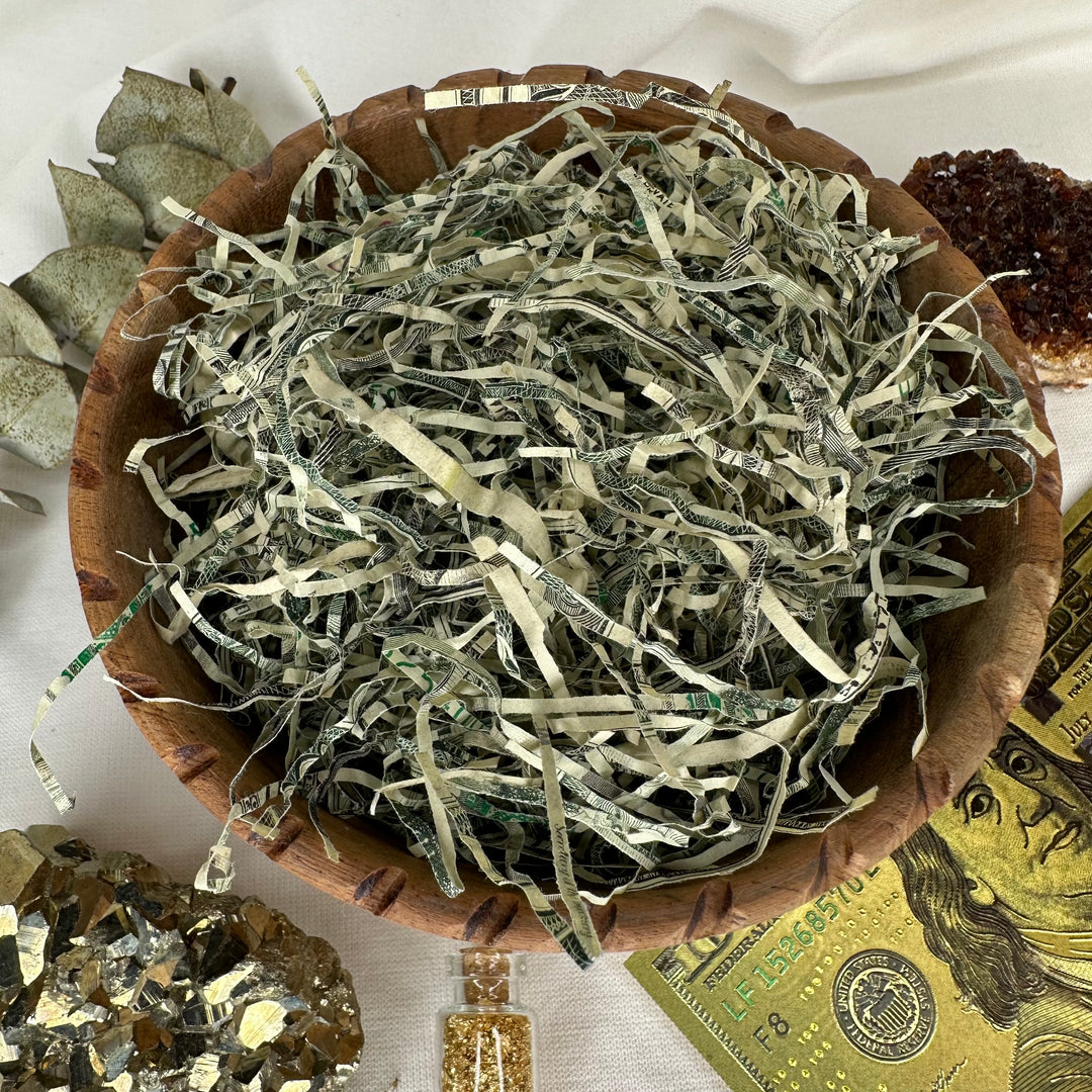 Shredded Ritual Money - Soulfulvibesco