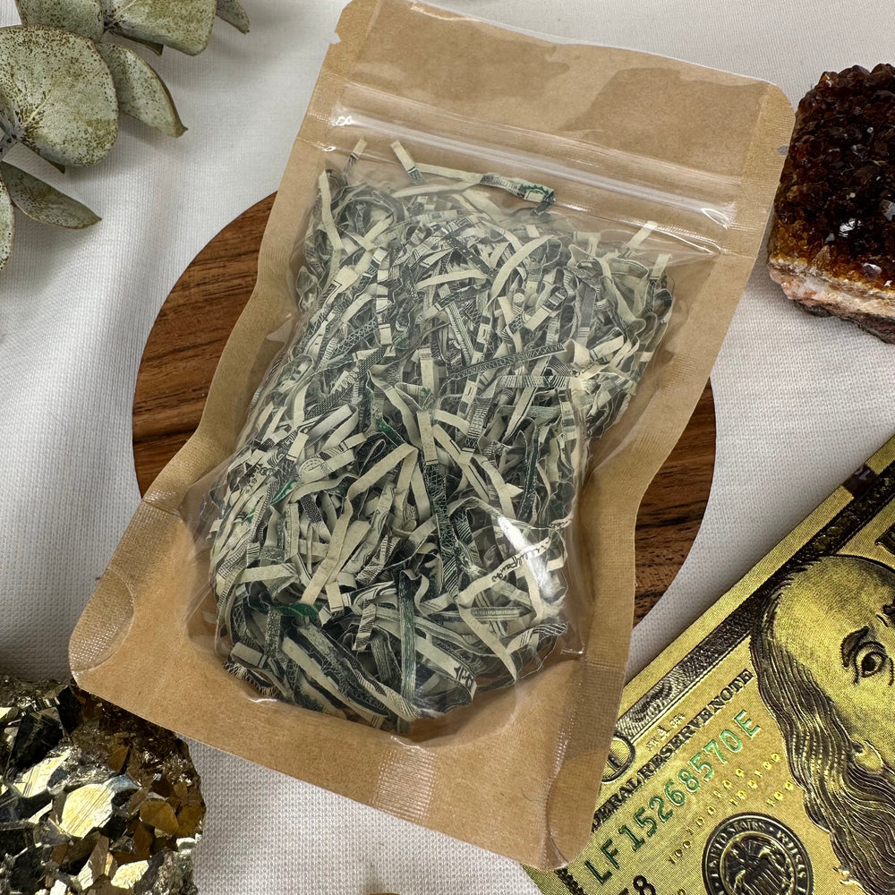 Shredded Ritual Money - Soulfulvibesco