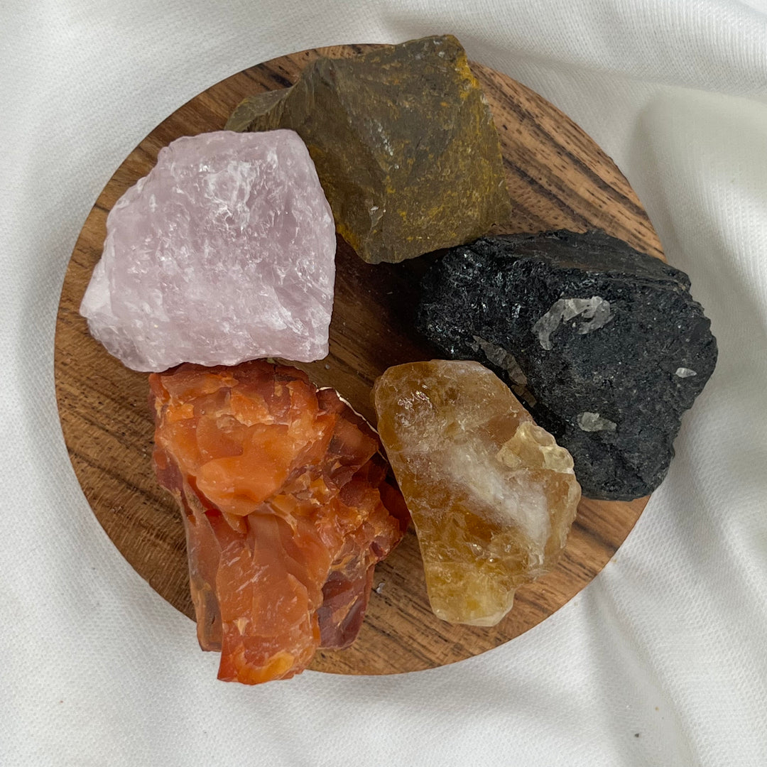 Perfect & Happy Home Crystal Set - Soulfulvibesco