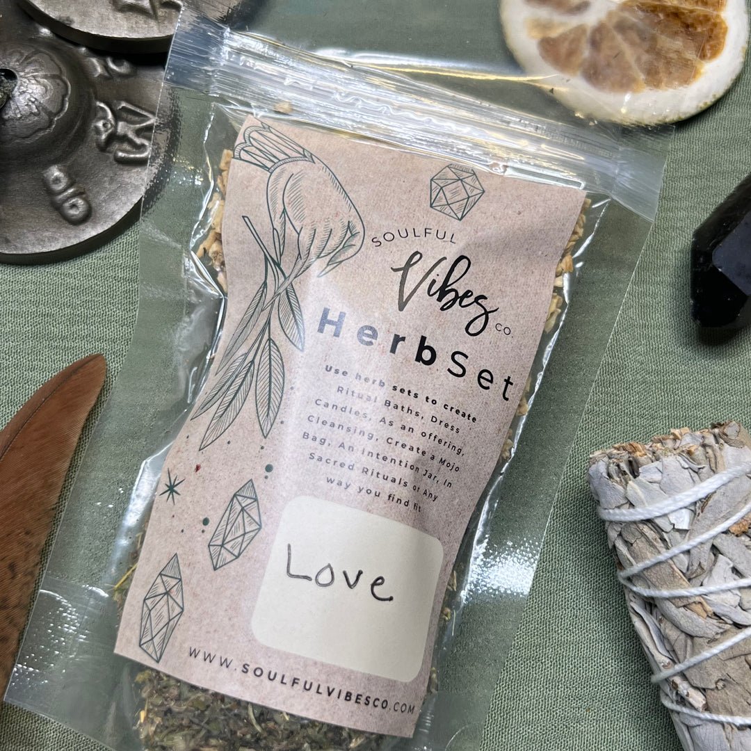 Love & Affection Herb Set - Soulfulvibesco