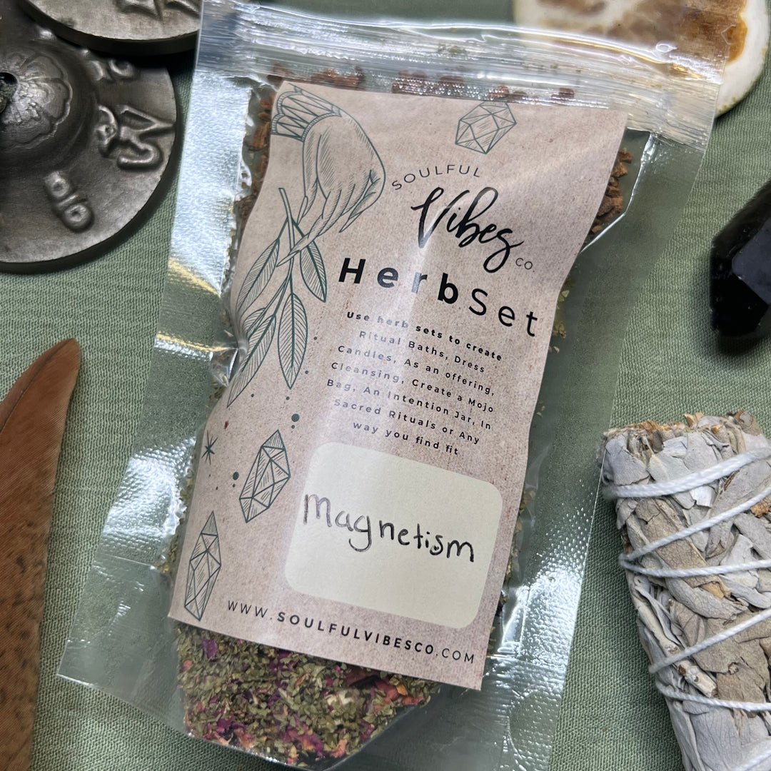 Magnetism & Manifesting Herb Set - Soulfulvibesco