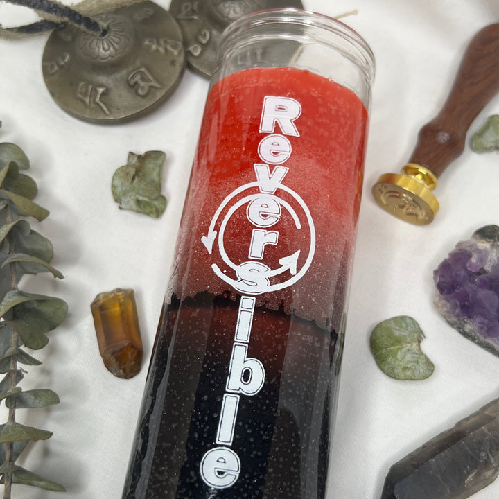 Reversible Glass Candle - Soulfulvibesco