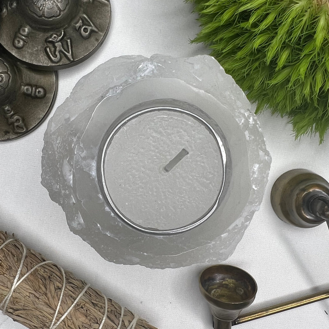 White Tea Light Candle - Soulfulvibesco