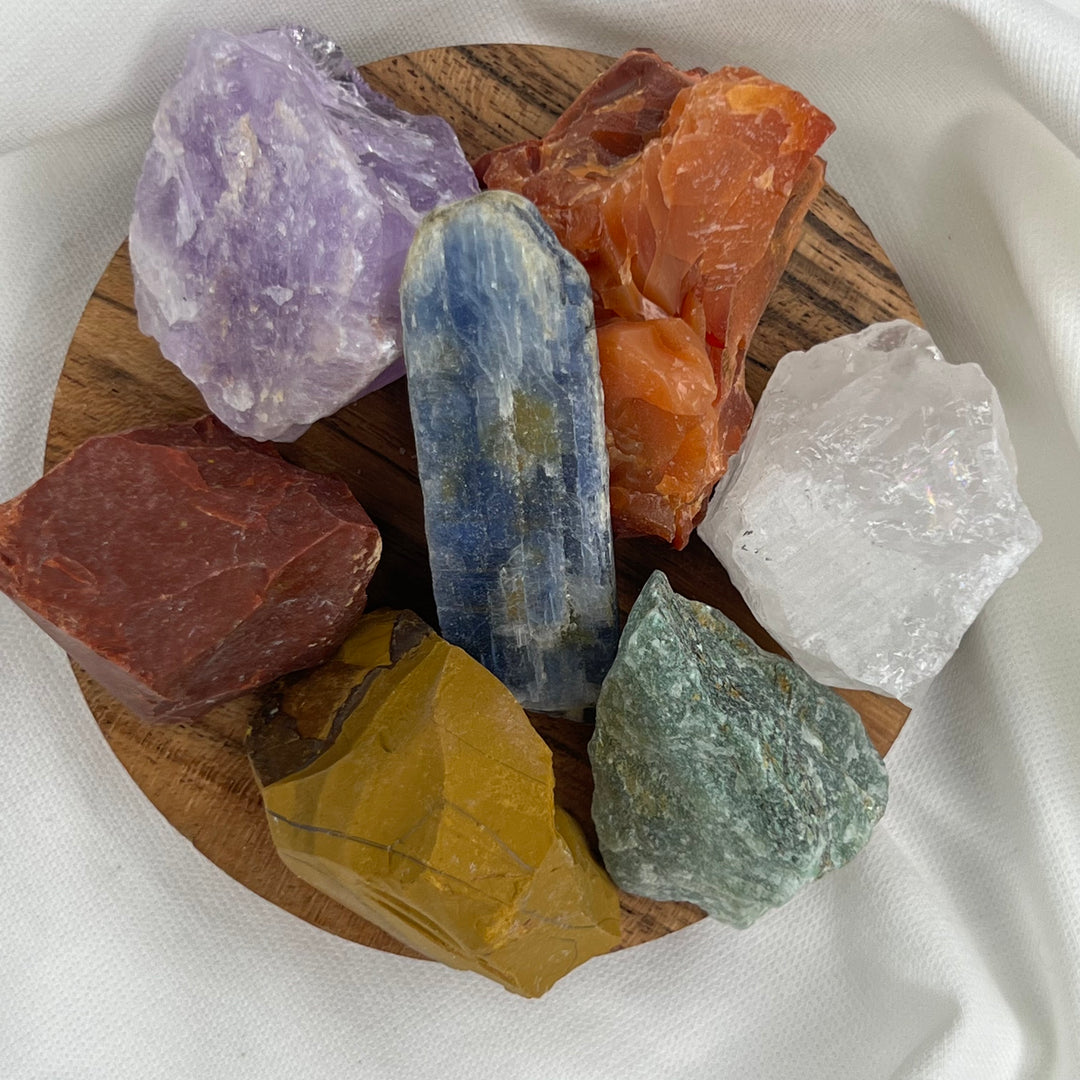 7 Chakra Crystal Set - Soulfulvibesco