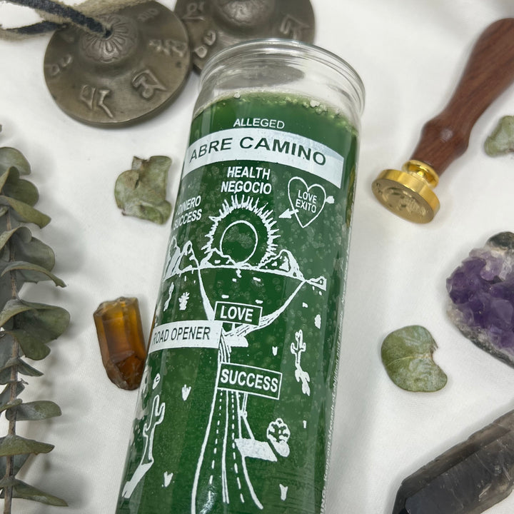Road Opener Glass Candle - Soulfulvibesco