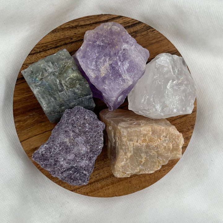 Crown Chakra Crystal Set - Soulfulvibesco