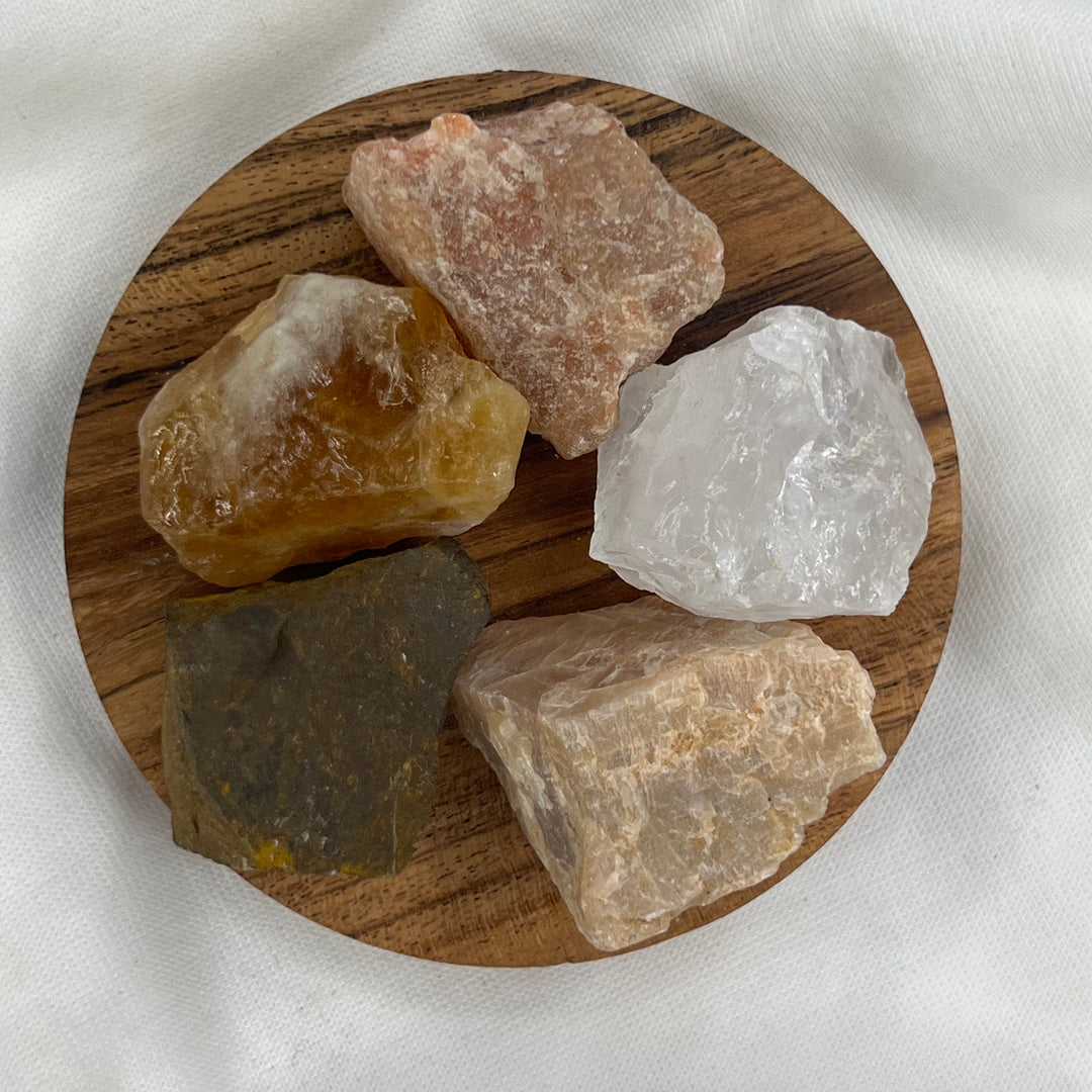 Solar Plexus Chakra Crystal Set - Soulfulvibesco