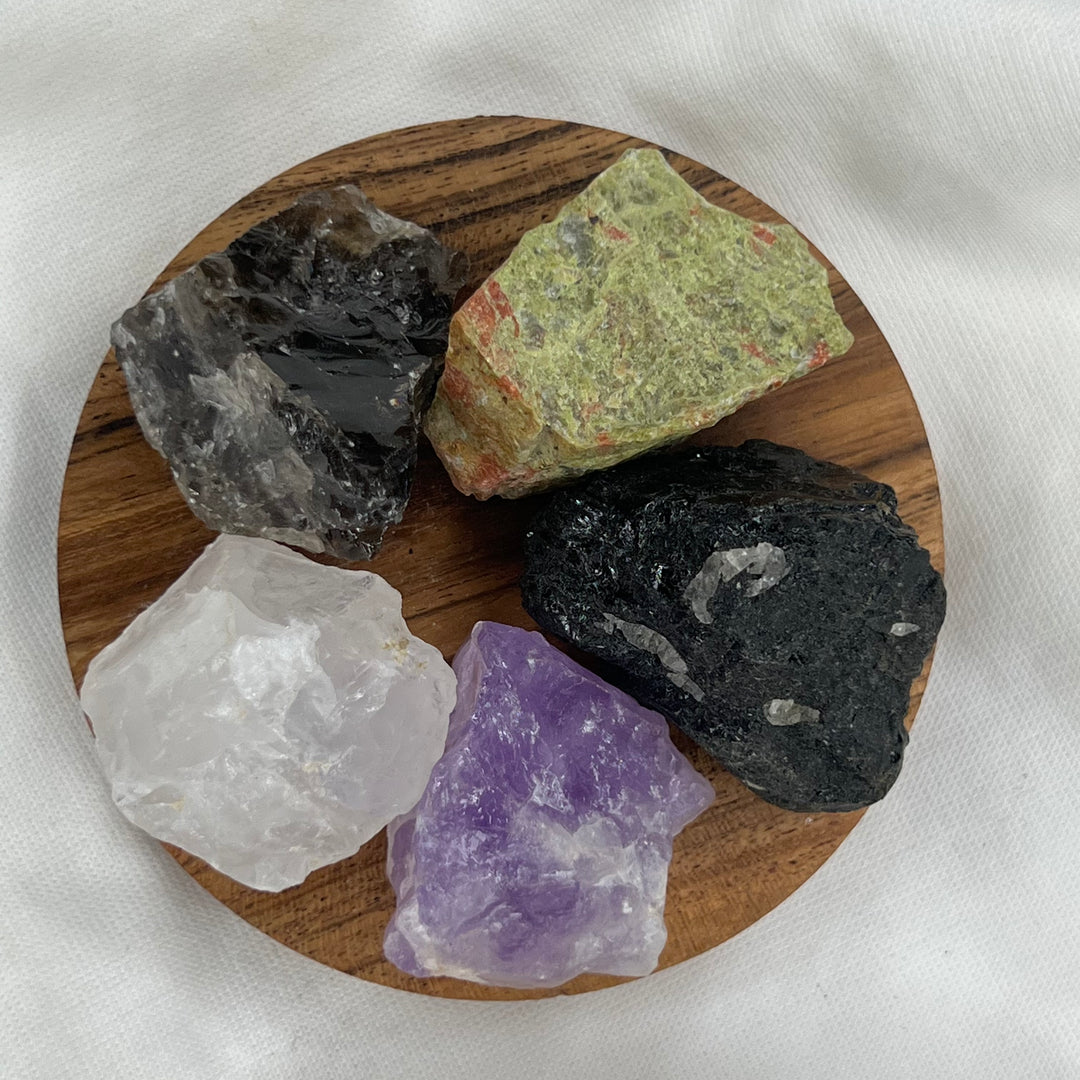 Releasing (Purifying & Detoxing) Crystal Set - Soulfulvibesco