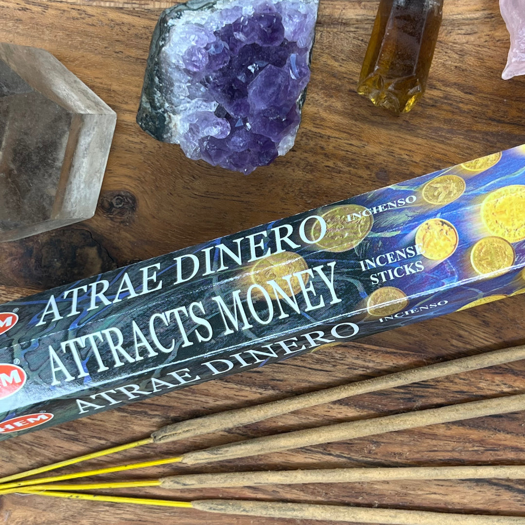 Attract Money Incense - Soulfulvibesco