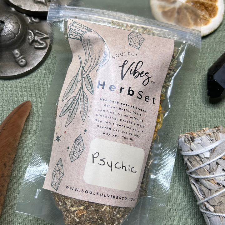 Psychic Intuition Herb Set - Soulfulvibesco