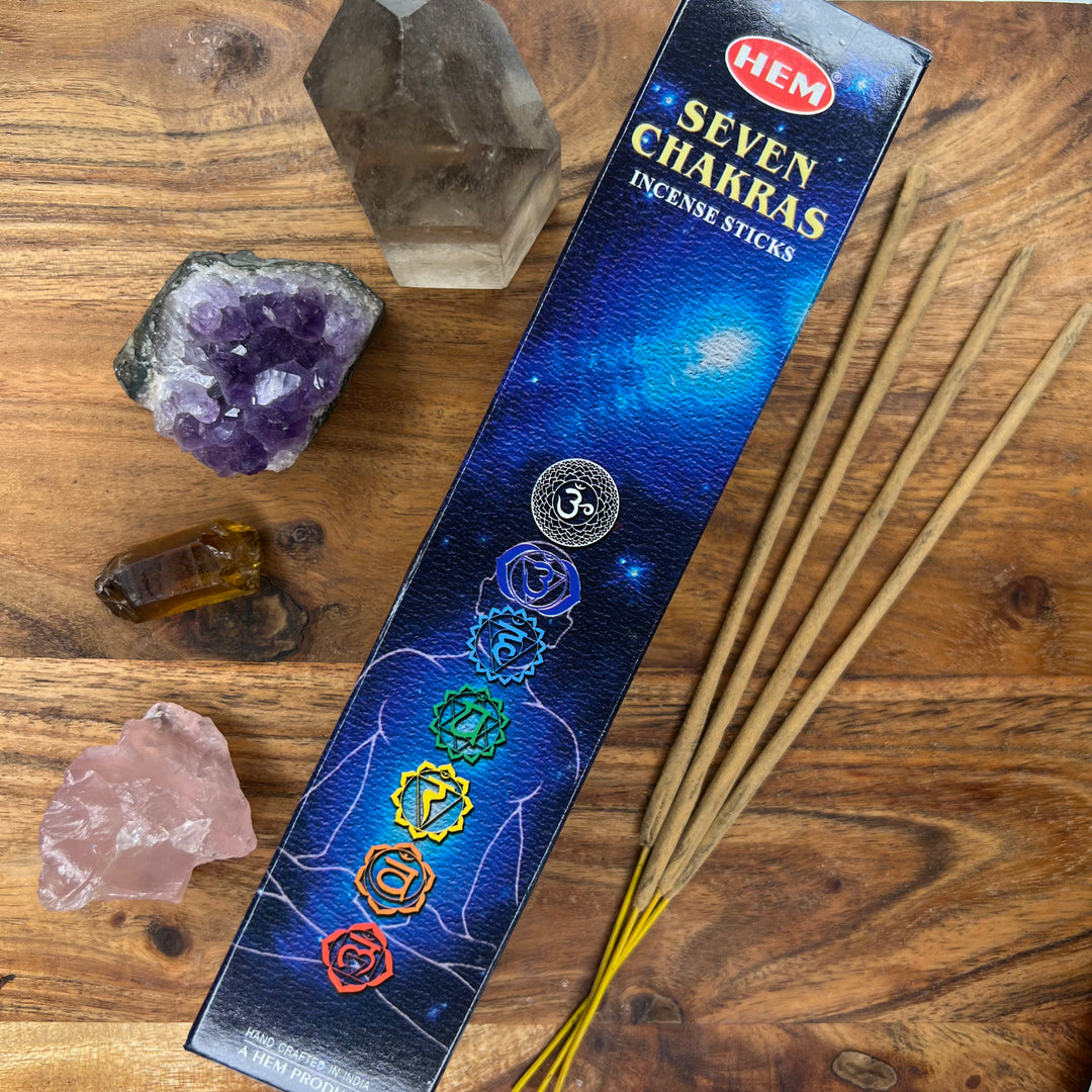 7 Chakras Incense - Soulfulvibesco