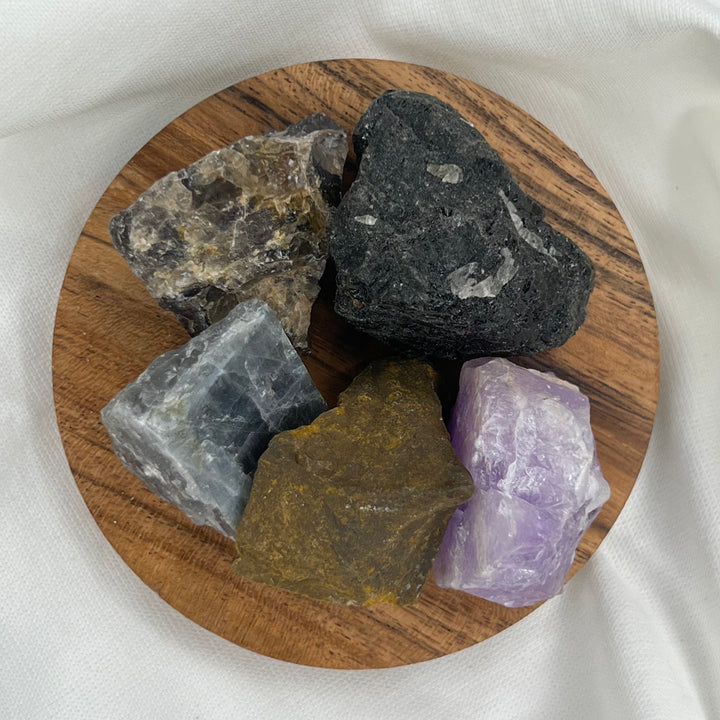 Protection & Ridding Negativity Crystal Set - Soulfulvibesco
