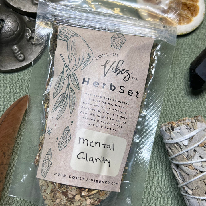 Mental Clarity Herb Set - Soulfulvibesco