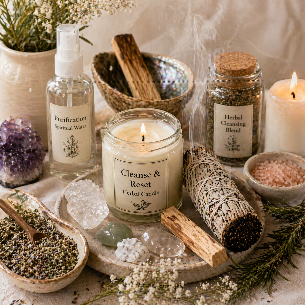 Spiritual Cleansing & Energy Reset Collection