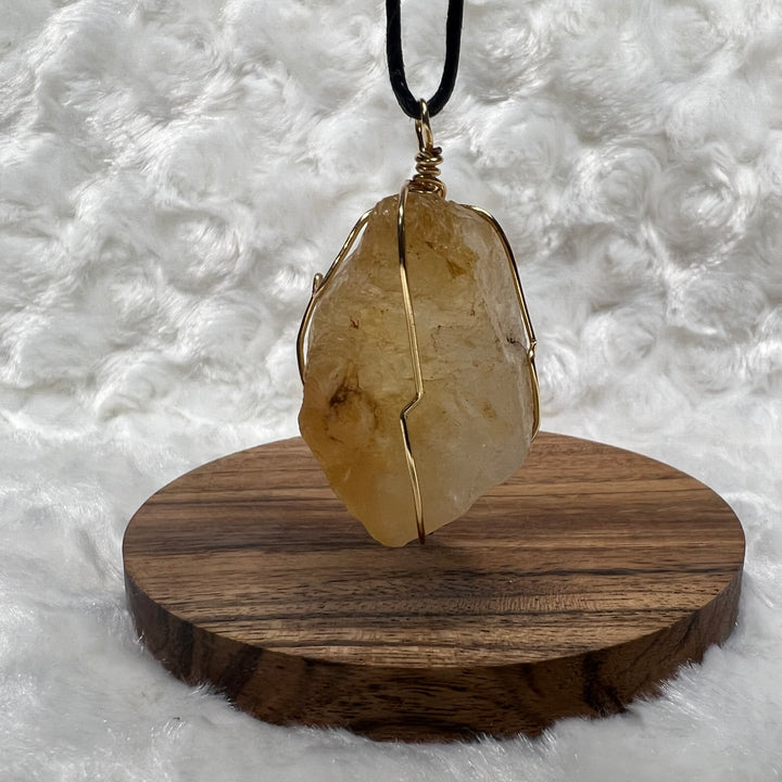 Citrine Wire Wrap