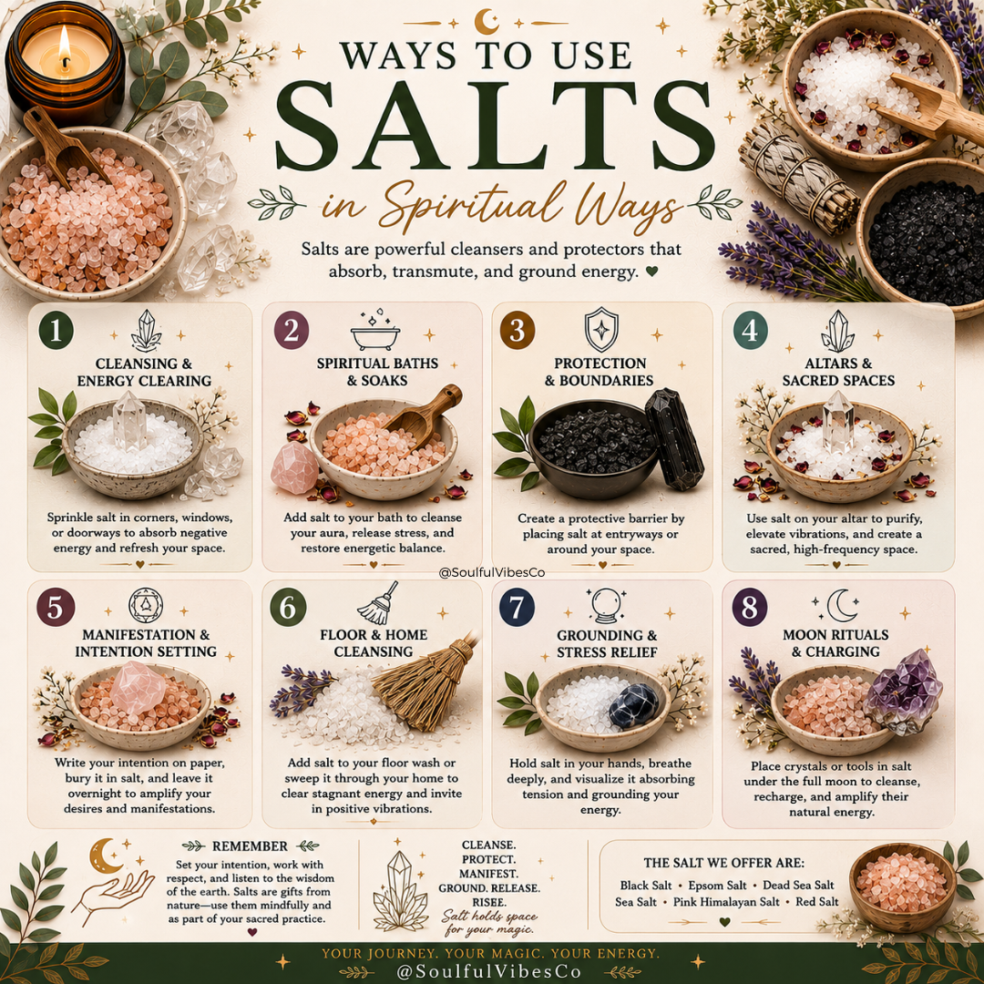 Spiritual Salts Collection - Soulfulvibesco