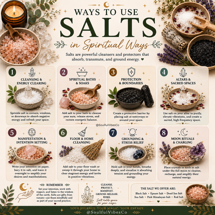 Spiritual Salts Collection - Soulfulvibesco