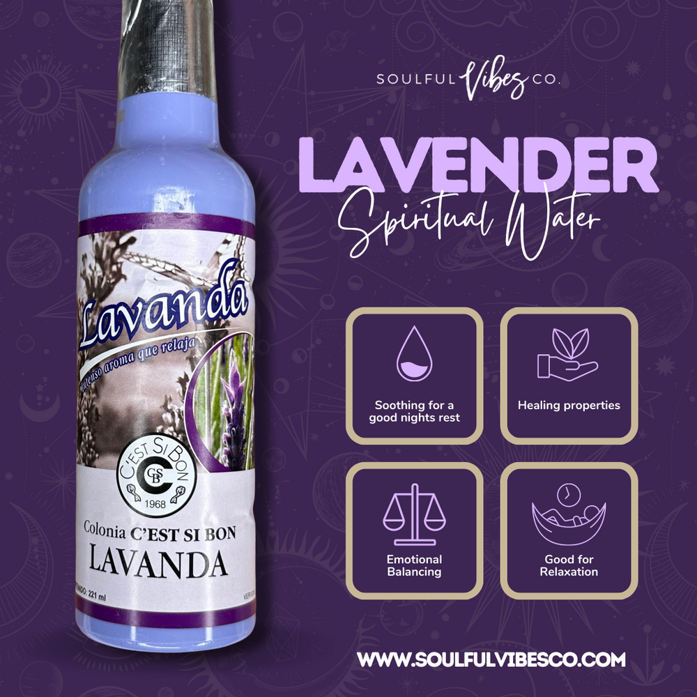 Lavender Spiritual Water - Soulfulvibesco