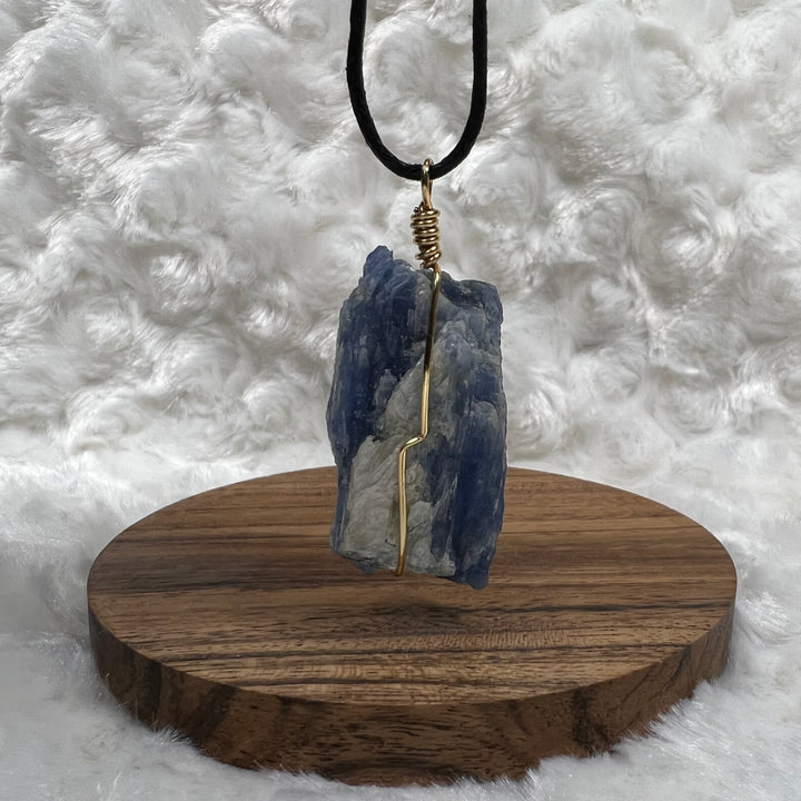 Blue Kyanite Wire Wrap