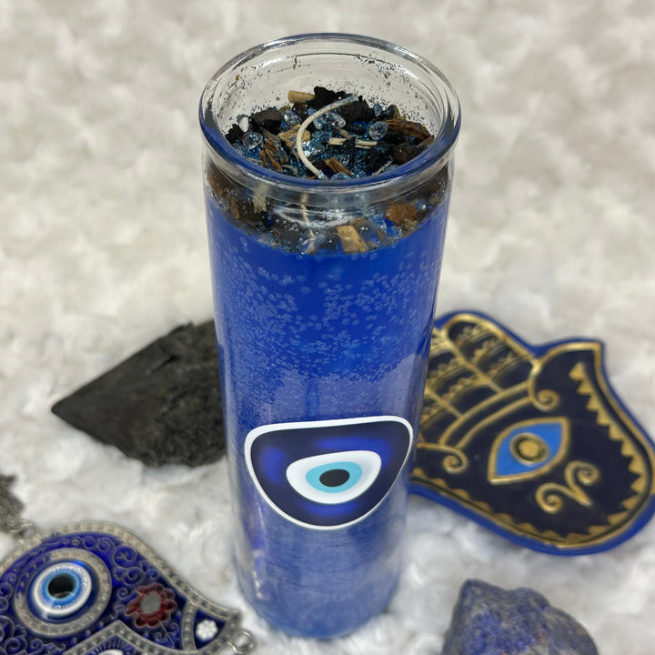 Limited Edition Dressed Evil Eye Protection Candle