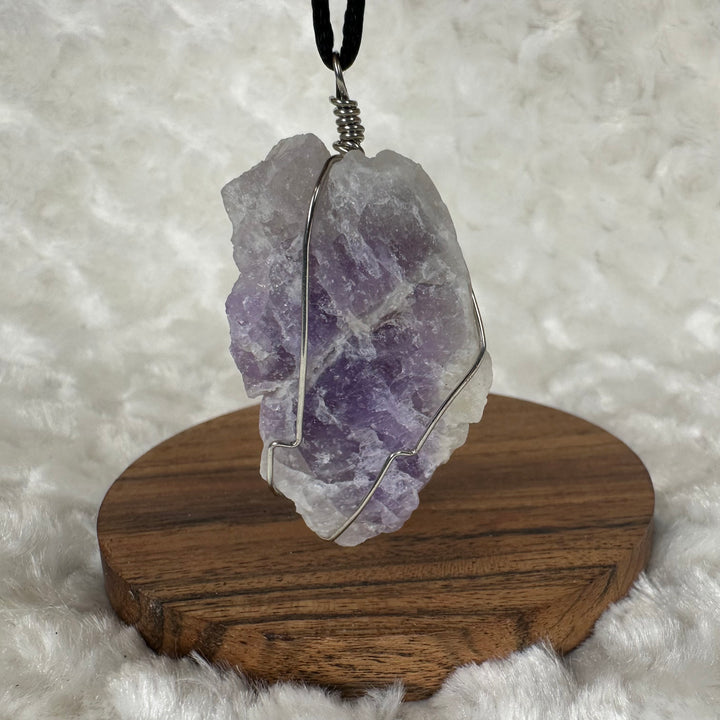 Amethyst Wire Wrap (Silver)