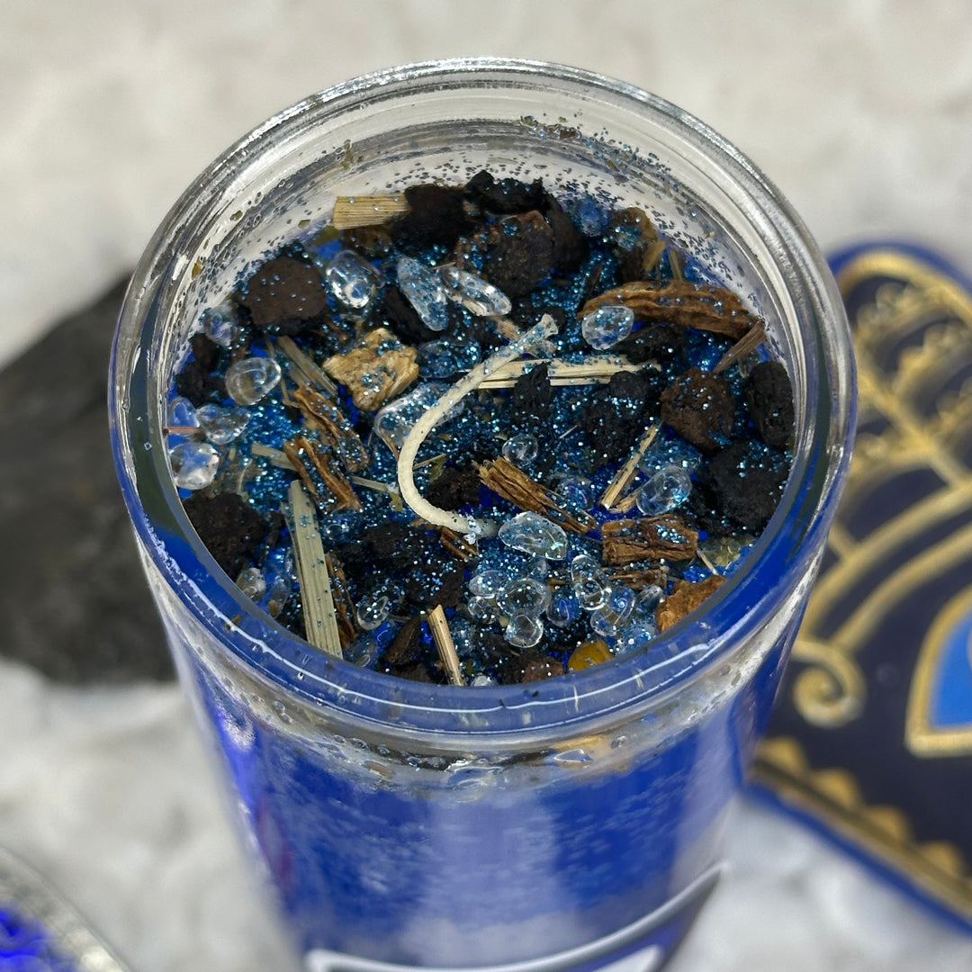Limited Edition Dressed Evil Eye Protection Candle