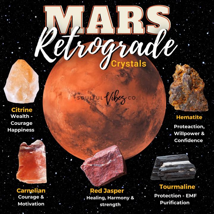 Mars Retrograde Survival Crystal Set
