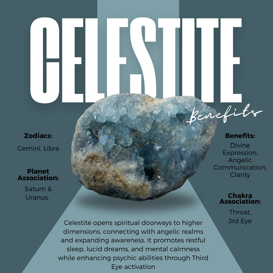 Celestite Wire Wrap