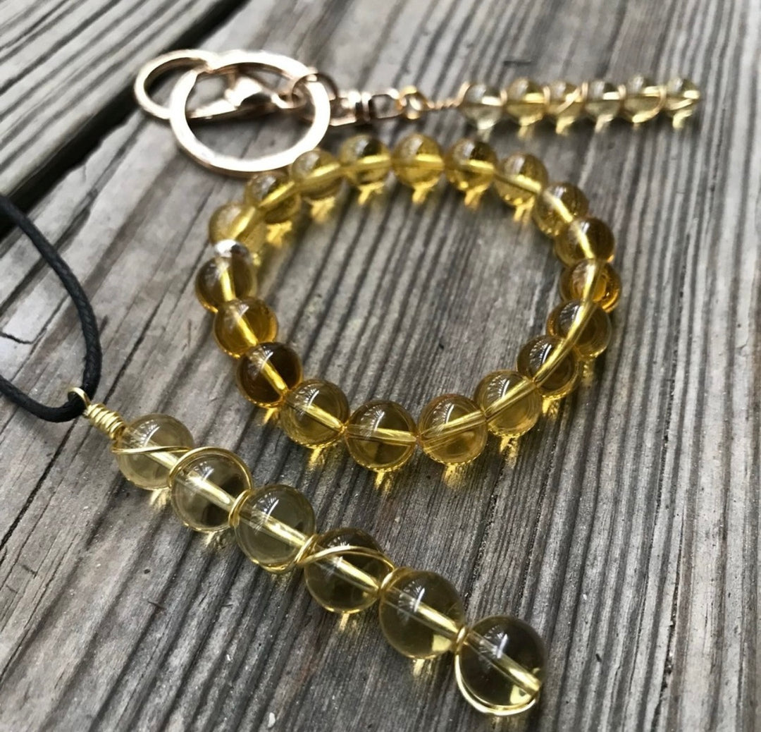 One Stone Crystal Set