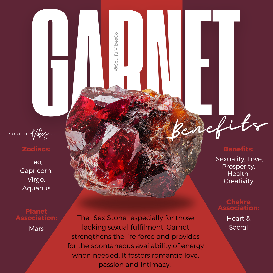 Red Garnet Crystal Meaning Garnet Crystals Garnet Gemstone Meaning