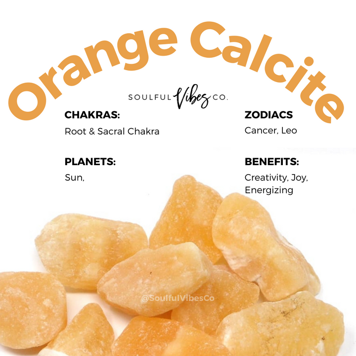 Orange Calcite - Soulfulvibesco