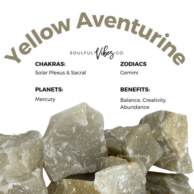 Yellow Aventurine - Soulfulvibesco