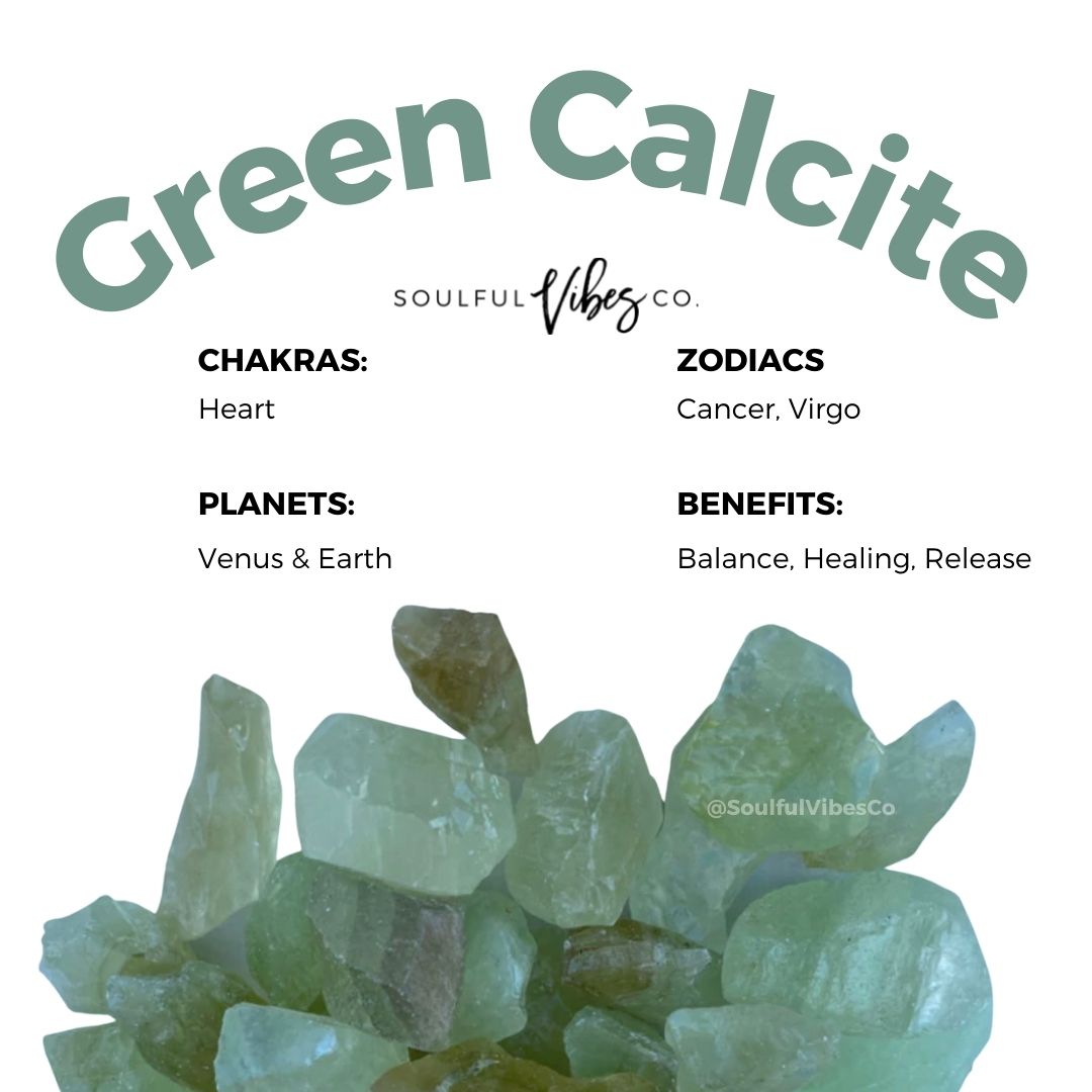 Green Calcite - Soulfulvibesco