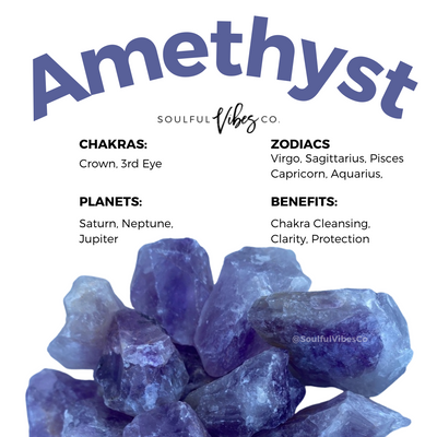 Tumbled Amethyst - Soulfulvibesco