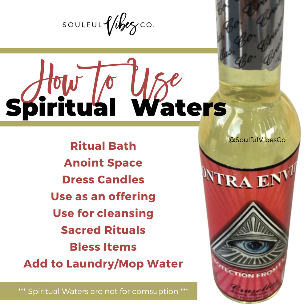 Protection Spiritual Water - Soulfulvibesco