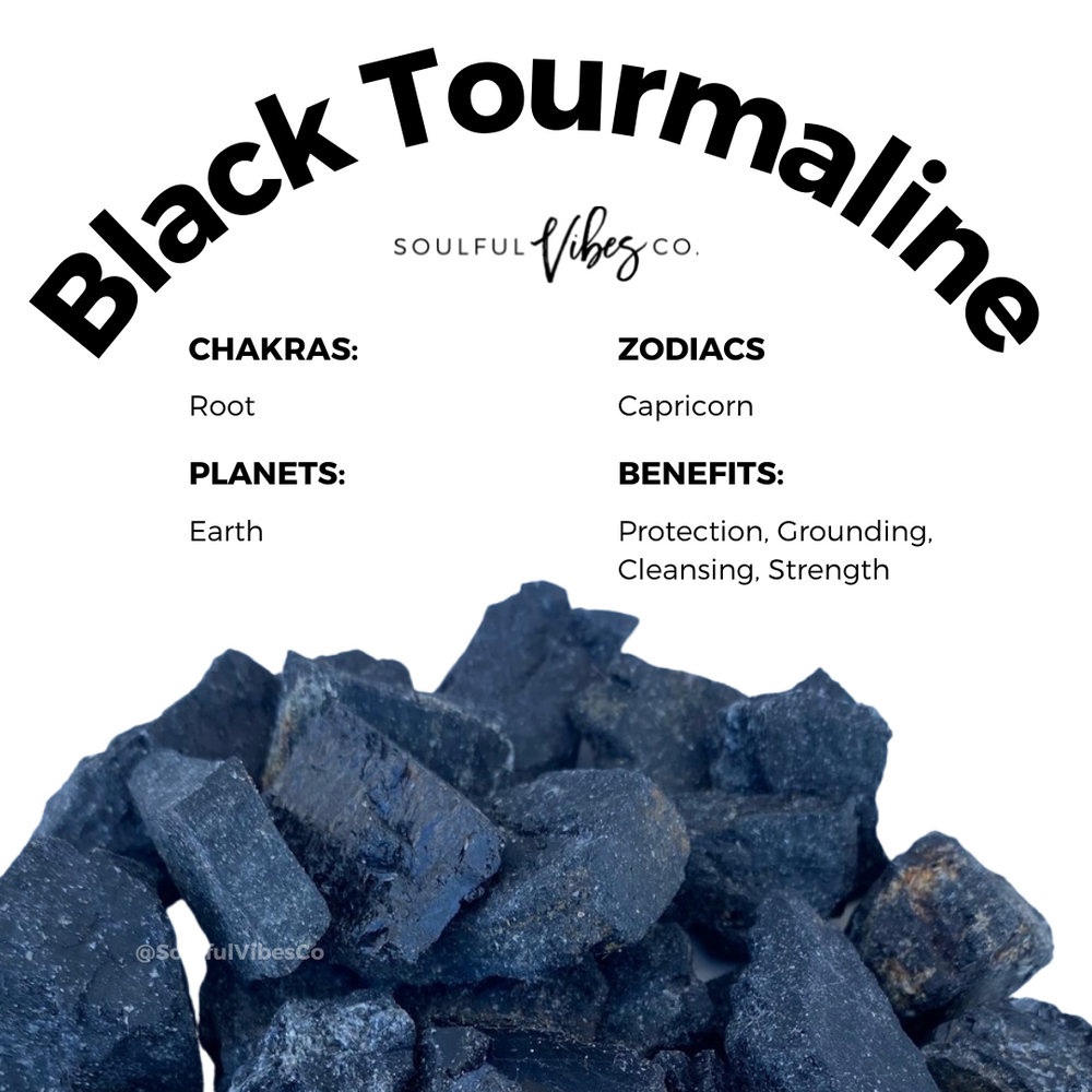 Black Tourmaline - Soulfulvibesco