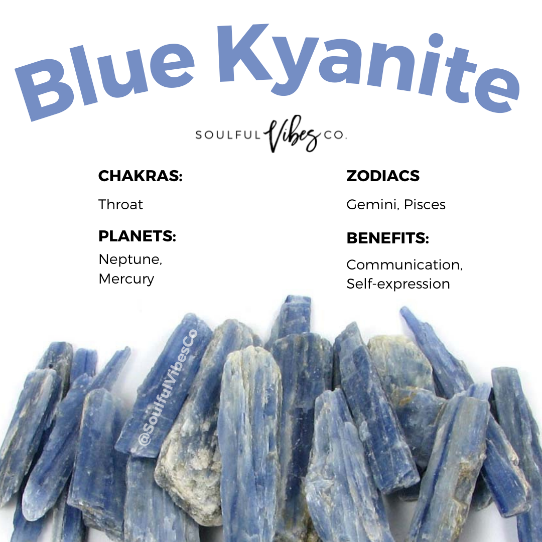 Blue Kyanite - Soulfulvibesco