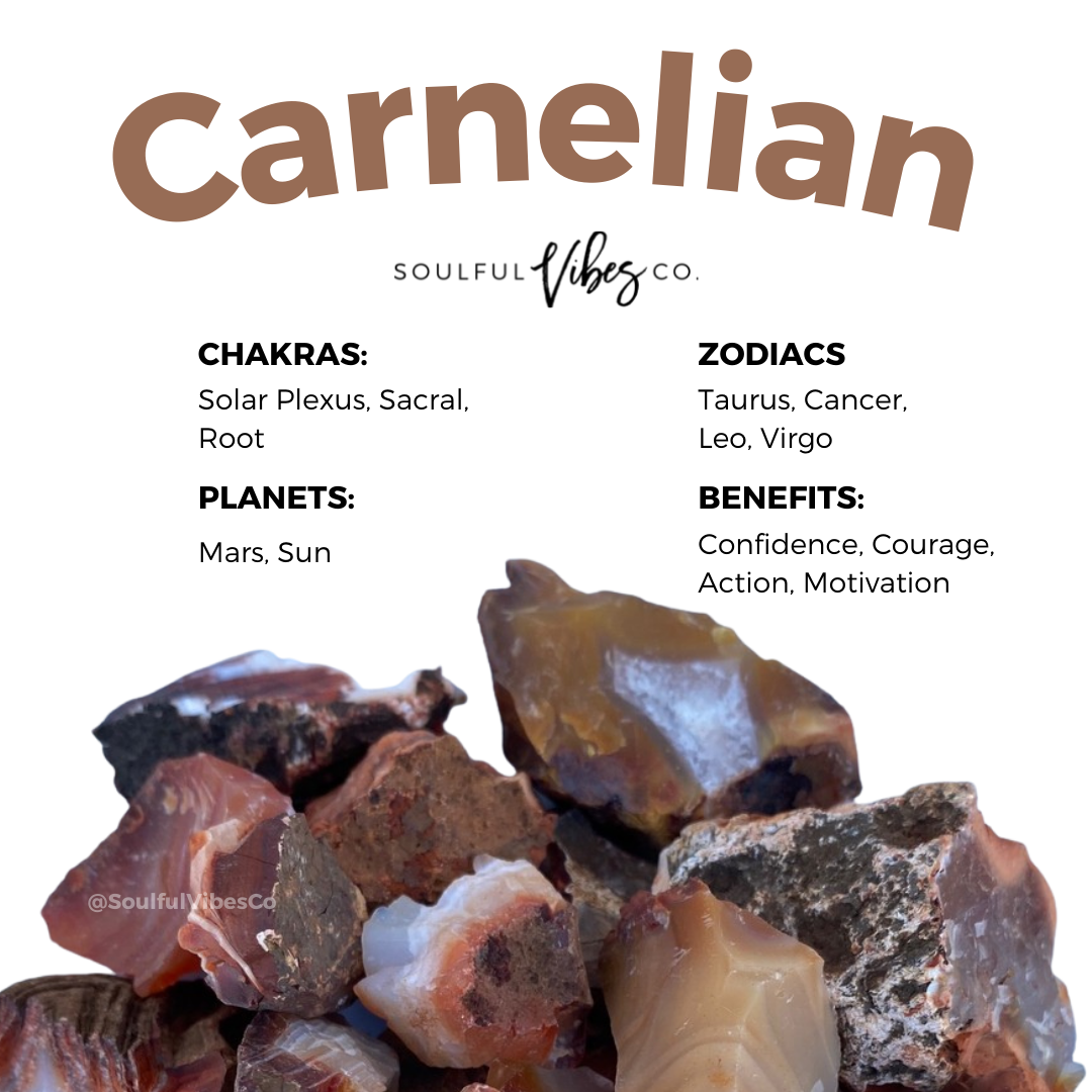 Tumbled Carnelian - Soulfulvibesco