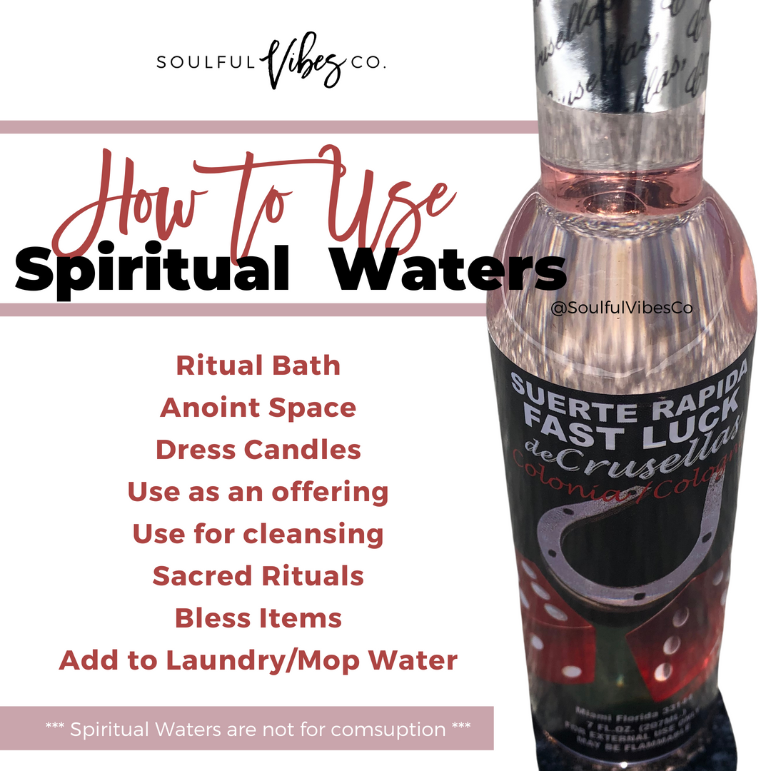 Fast Luck Spiritual Water - Soulfulvibesco